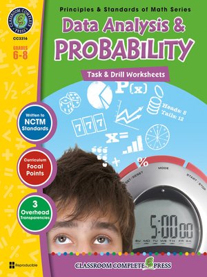 cover image of Data Analysis & Probability - Task & Drill Sheets